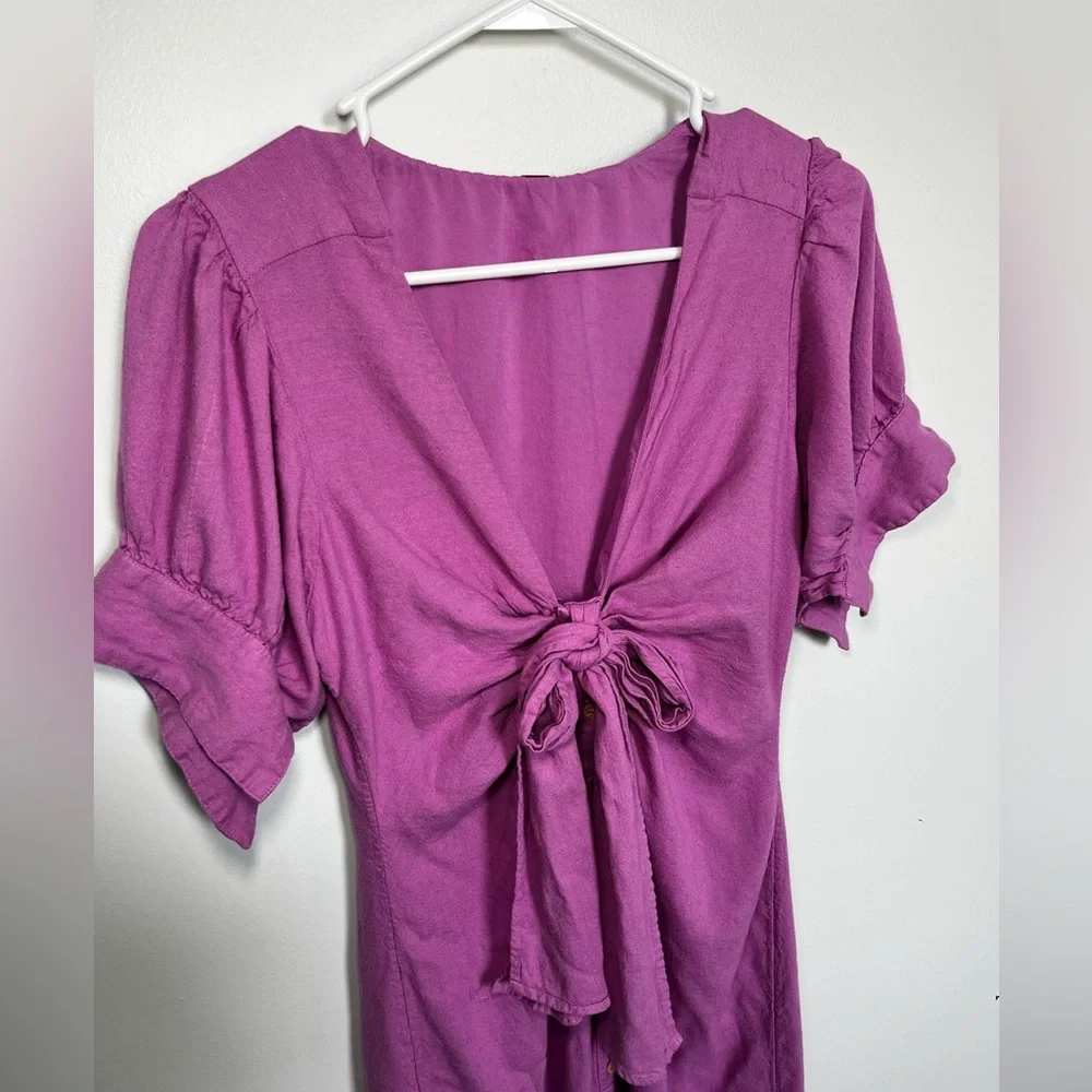 Free People Pink Midi Dress - Picture 5 of 8